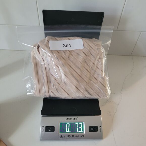 Rancher Westernwear Shirt 4XL Tall Man Snap Brown Stripe Short Sleeve Vintage - Picture 14 of 16